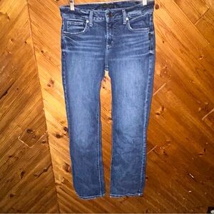 Silver Elyse Slim Boot cut jeans sz 27/31